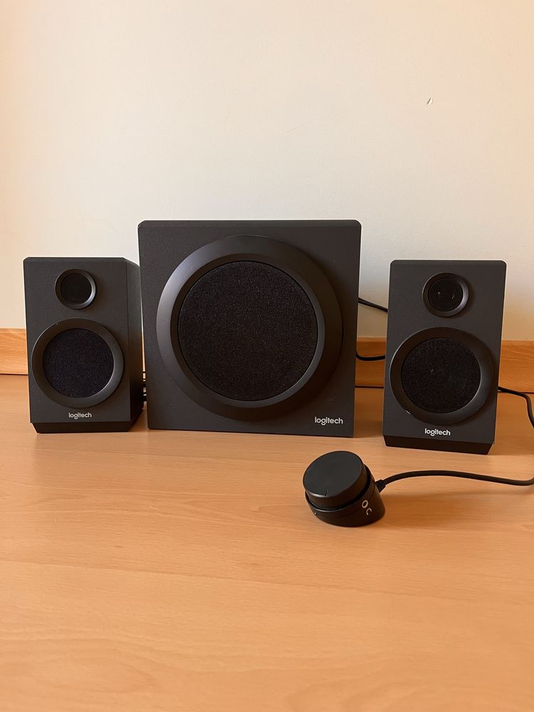 Colunas 2.1 LOGITECH Z333 - Subwoofer