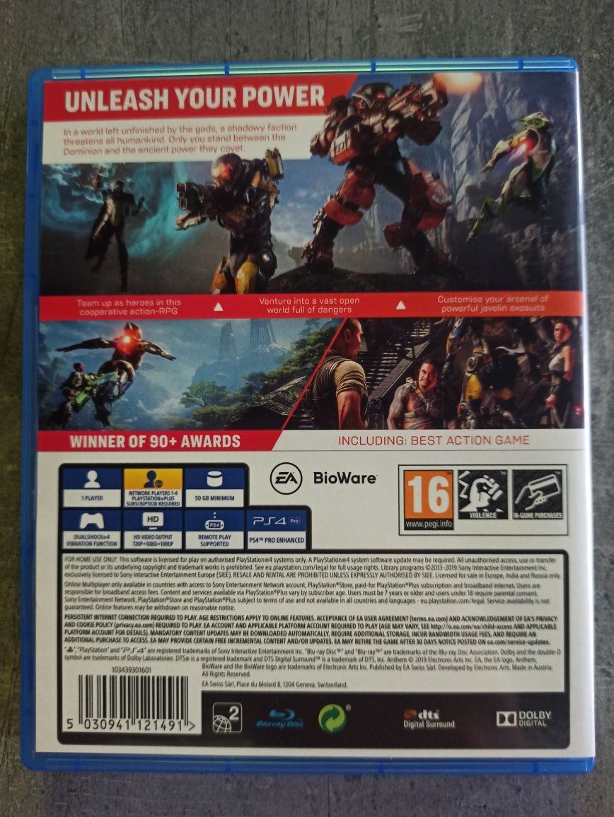 Gra PS4 Anthem PL