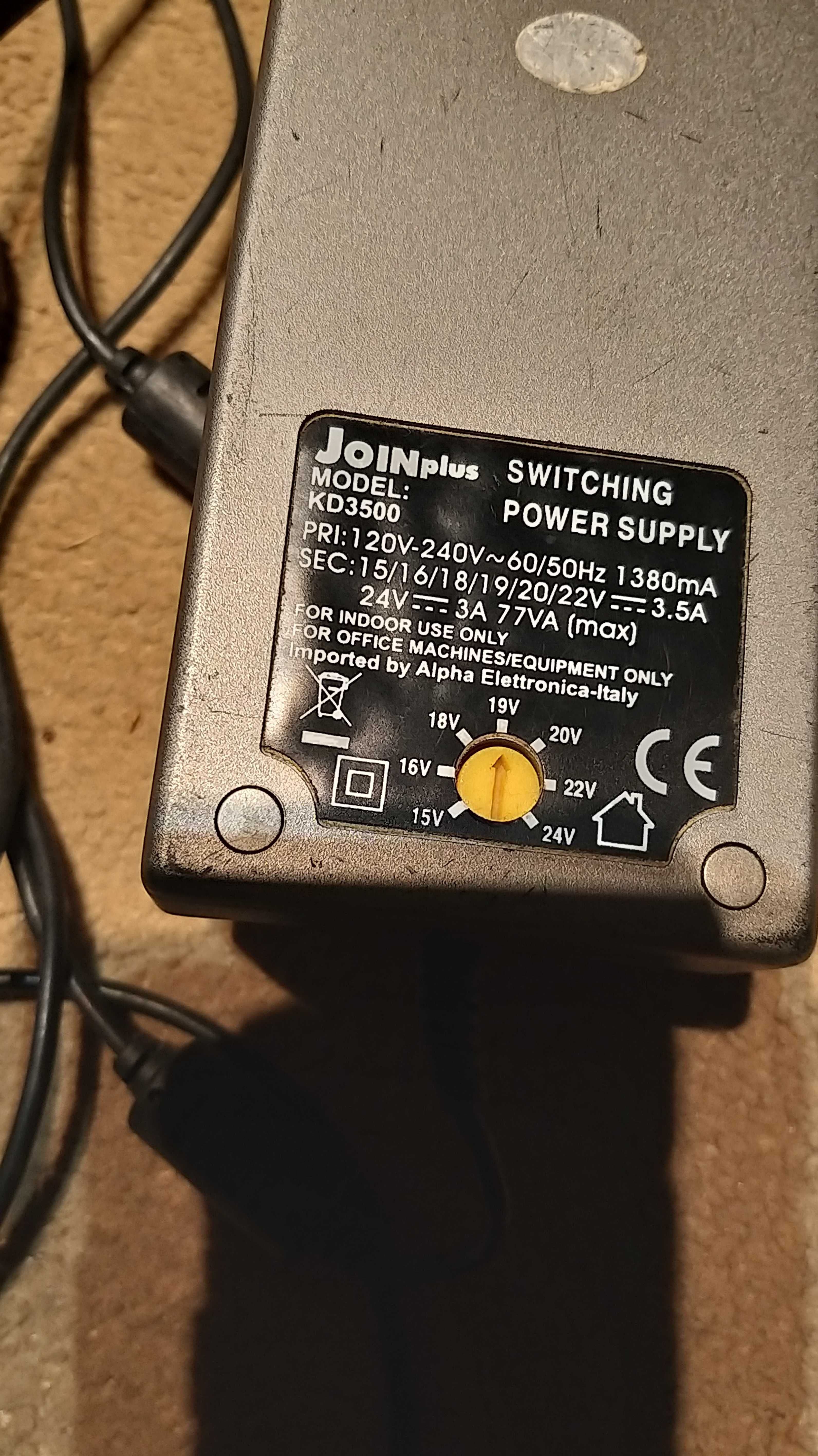 carregador switching power supply join plus model kd3500