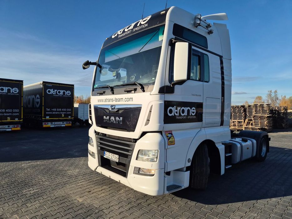MAN TGX 18.500  xenon, klima postojowa, subwoofer sprzedaje firma transportowa