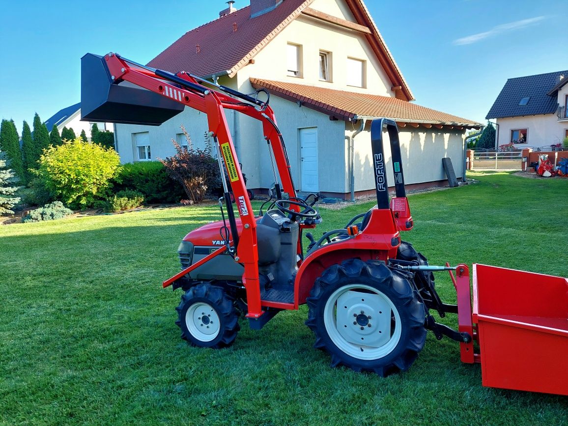 Traktorek Yanmar Af 17KM 4x4 wspomaganie revers tylko 769mth Oryginał