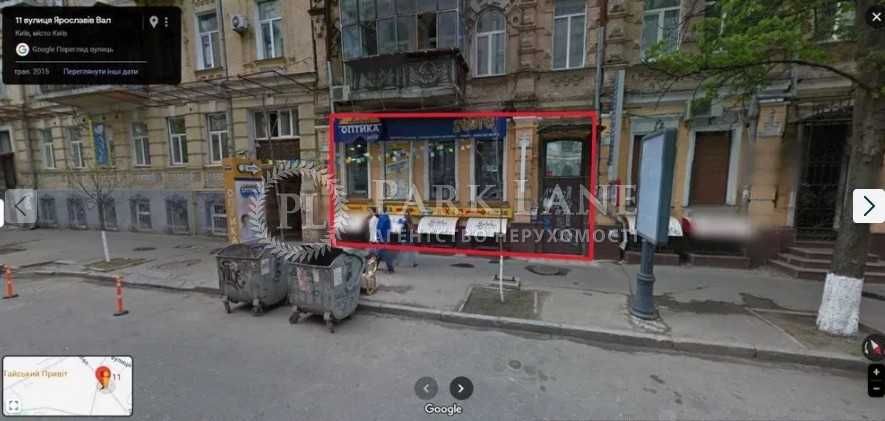 Продаж фасадного приміщення 82 м Ярославів Вал 11 Трафік Золоті ворота
