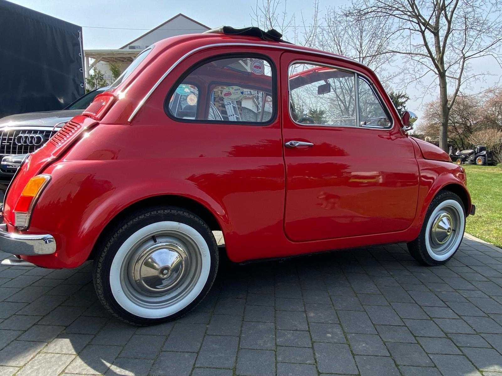 Fiat 500 Nuowa 1968r Zsynchronizowana skrzynia biegów.