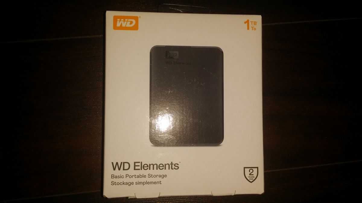 WD Western Digital Elements 1TB nowy dysk zewnętrzny portable USB 3.0