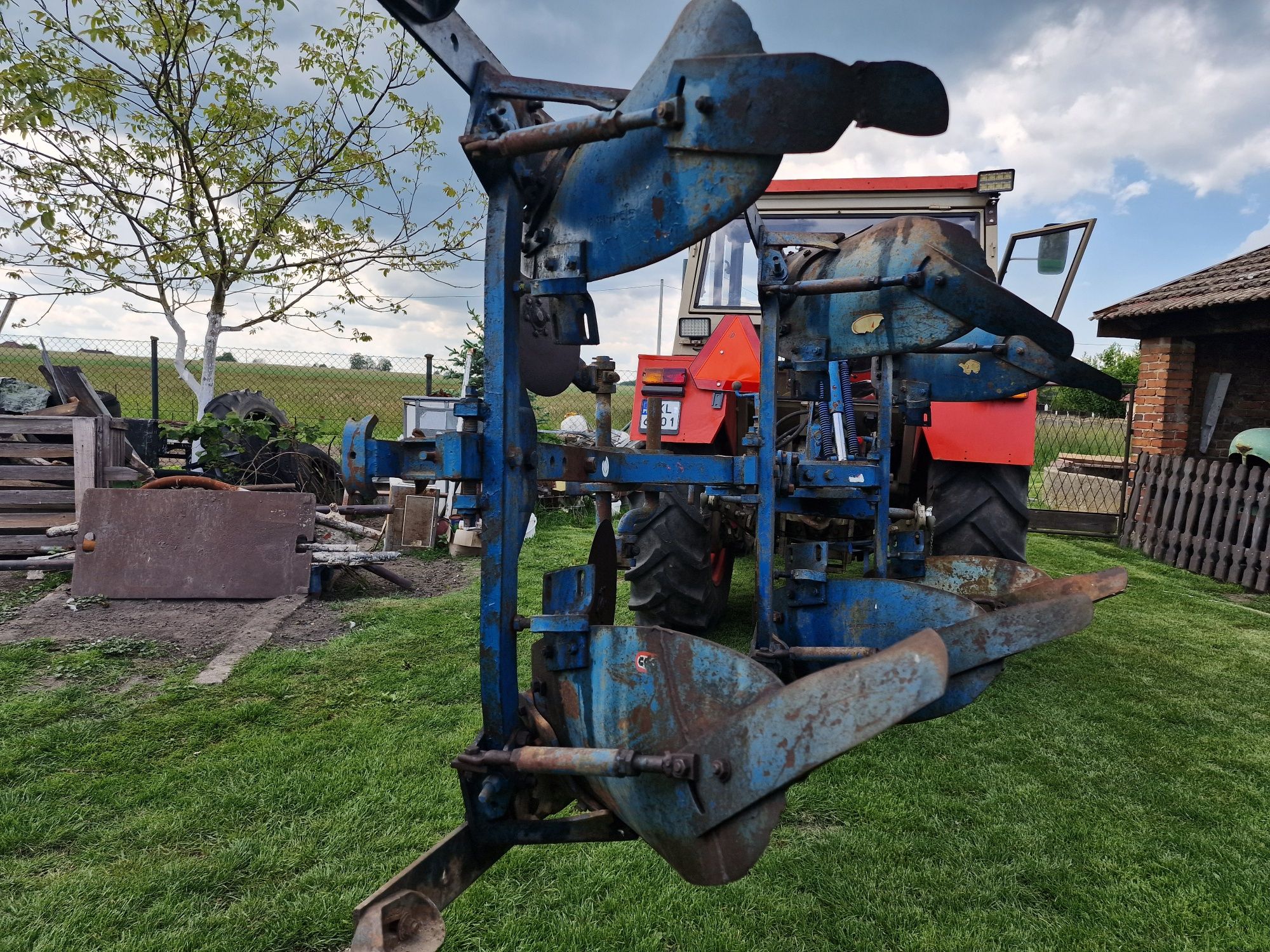 Rabewerk 3 skibowy obrotowy hydrauliczny pług  do c360