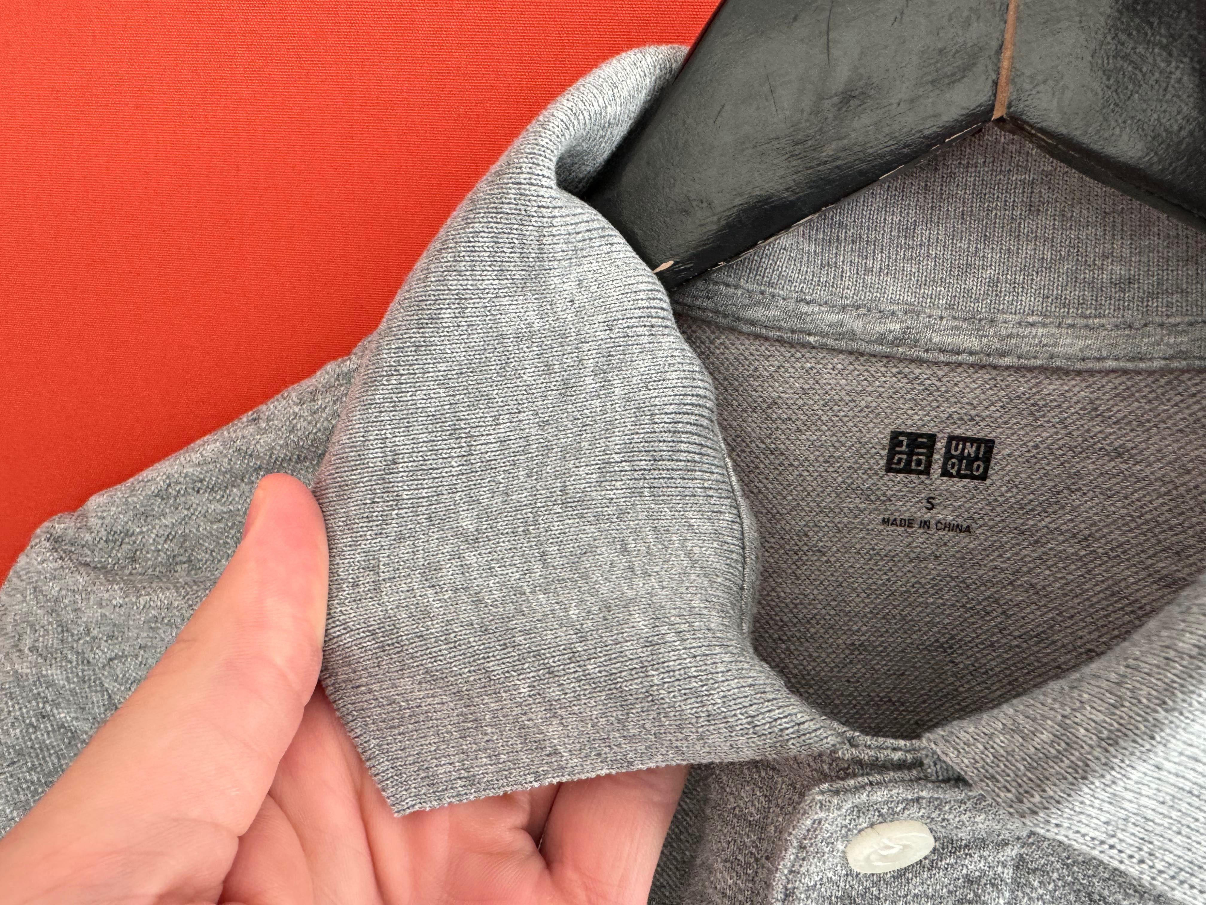 Uniqlo чоловіча футболка з комірцем воротником поло розмір S M