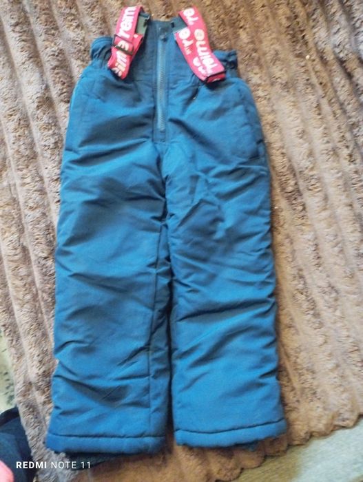 Куртка зимова на хлопчика, полукомбінезон