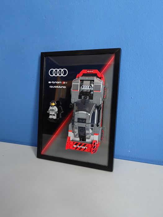 Ramka na zestaw Lego speed champions 76921 - Audi S1 e-tron quattro