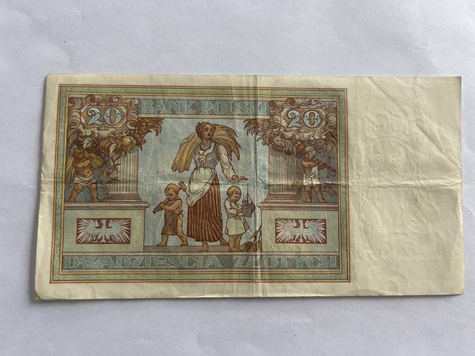 Banknot 20 zł – Bank Polski (1931)