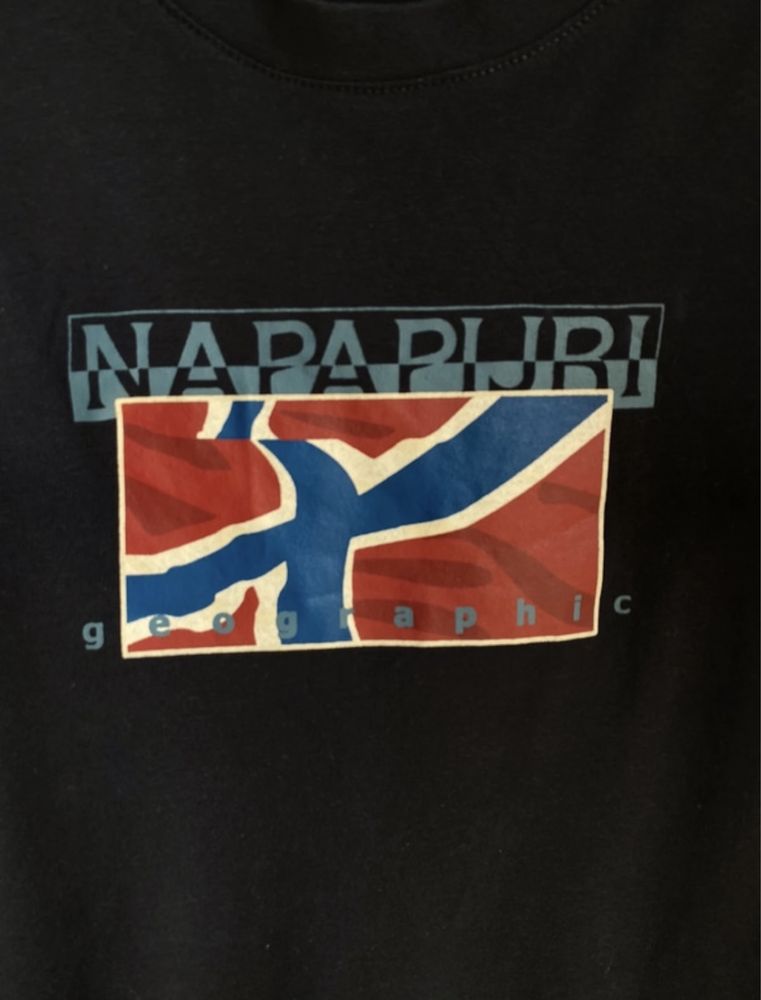Koszulka t-shirt Napapijri r. 116 jak nowa