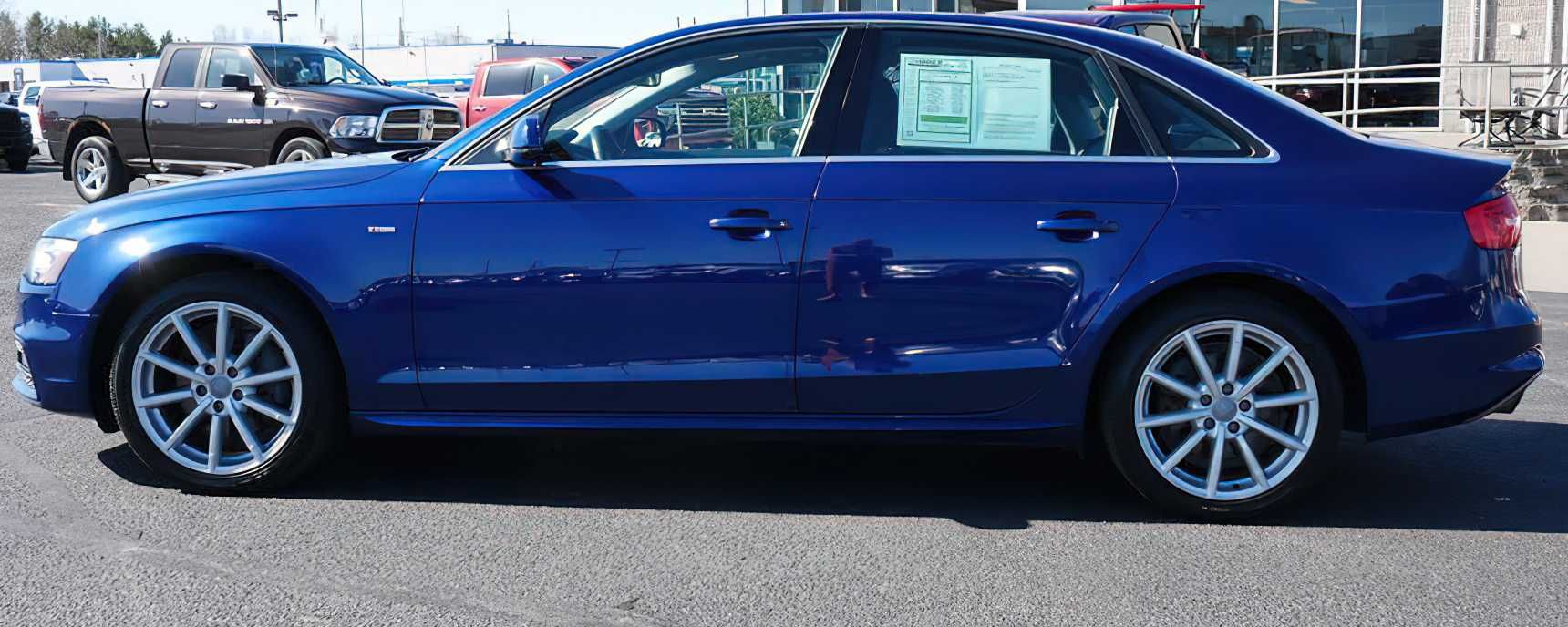 Audi A4 2015 Blue