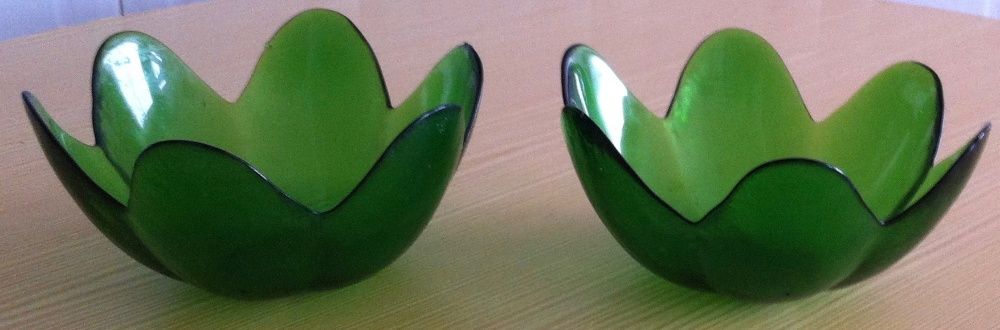 2 saladeiras art deco