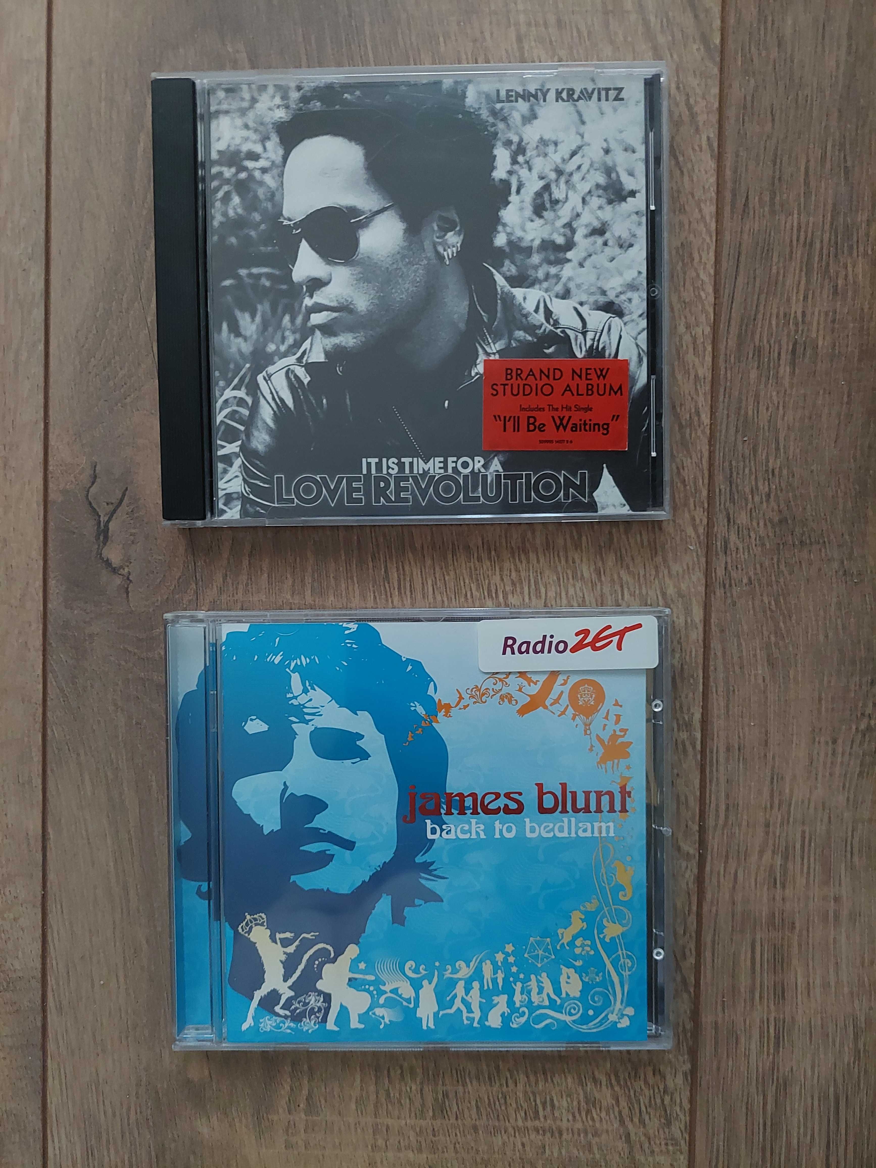 2 CD-James Blunt i Lenny Kravitz