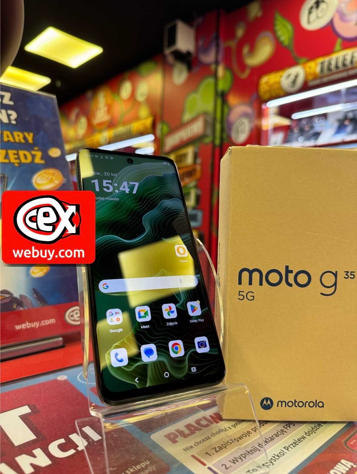 Telefon Motorola G35 5G 8GB/128GB Zielona CeX Olsztyn