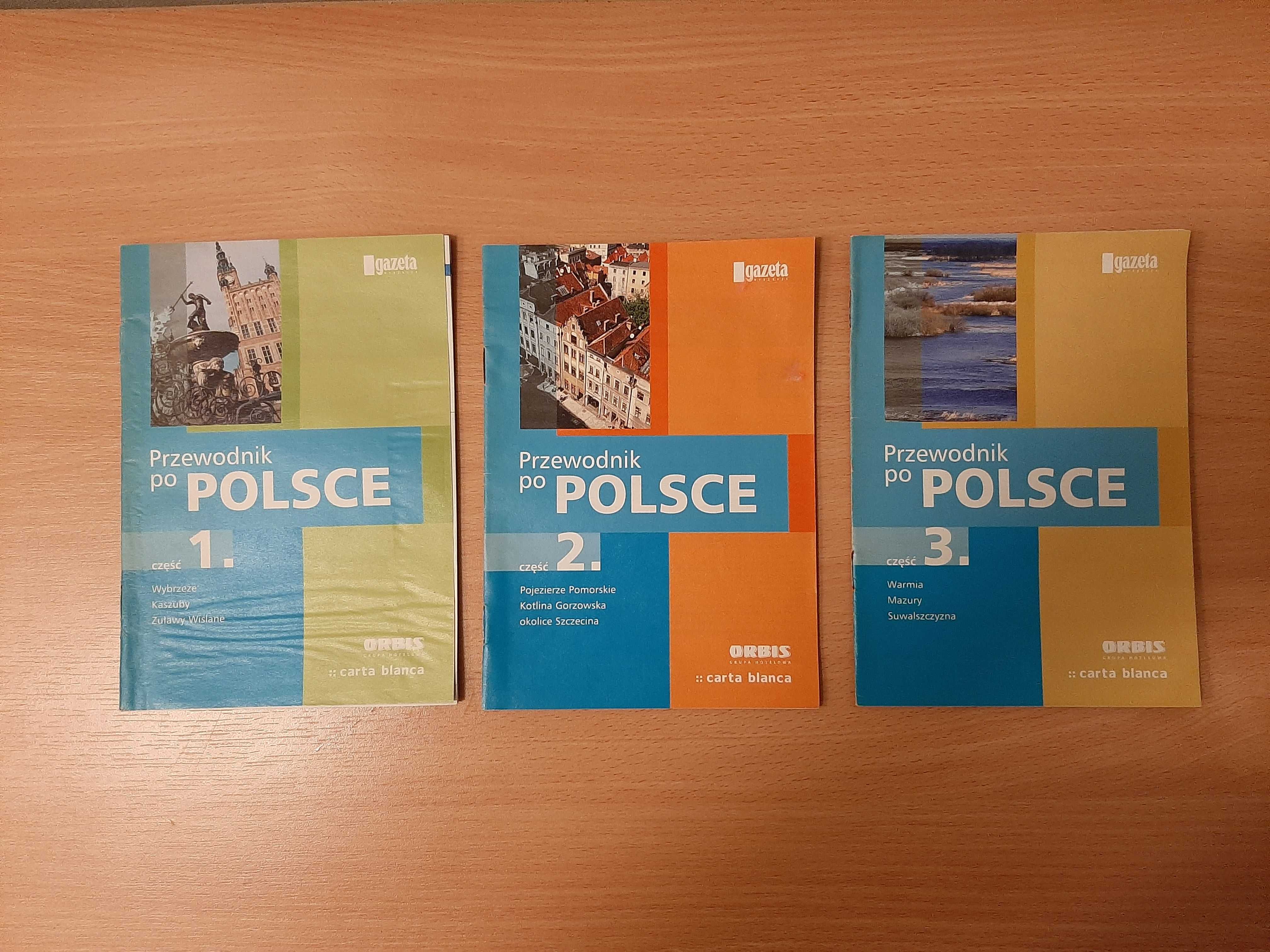 Przewodnik po Polsce - część 1,2,3.