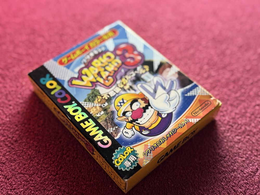 Wario Land 3 Game Boy Color CIB, oryginalna gra box BDB stan