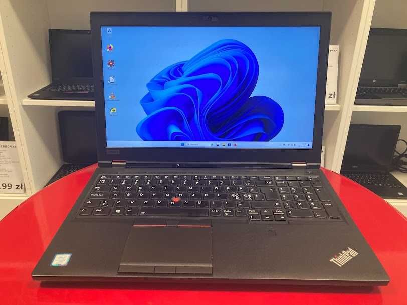 Laptop 15" Lenovo ThinkPad P52 i7H 32GB 512SSD Quadro P2000 RATY 0%