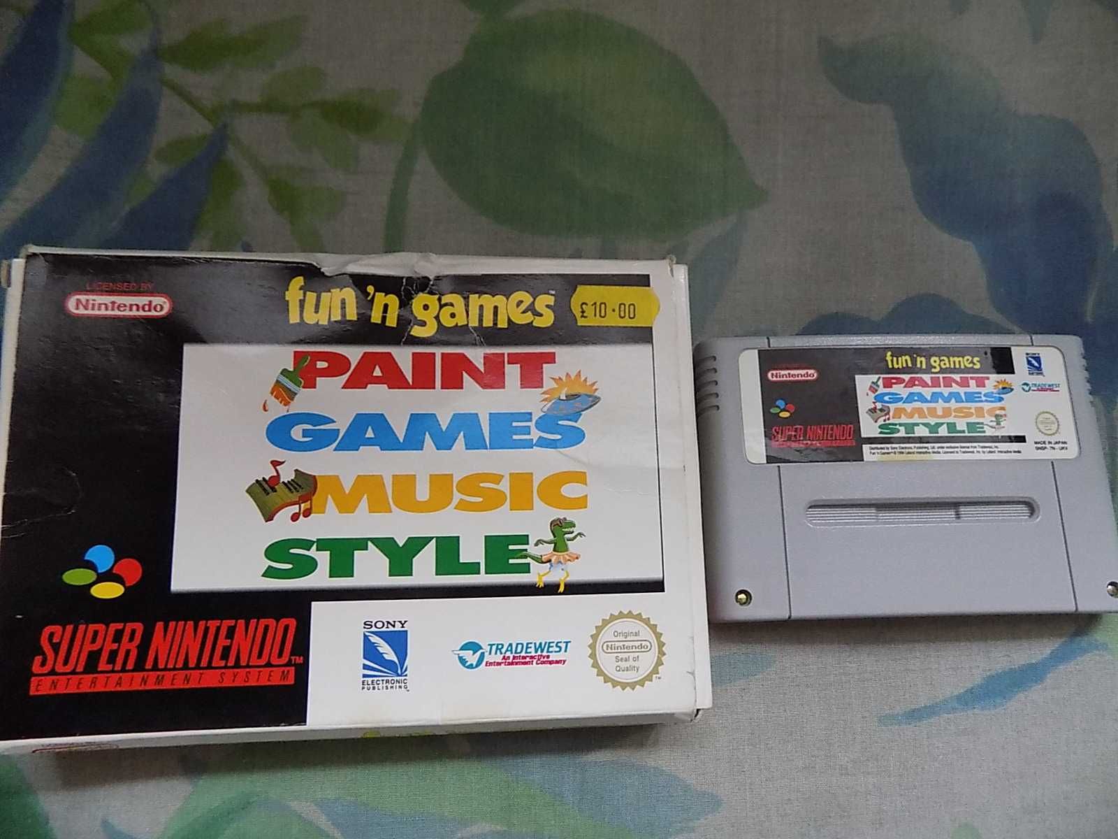 Fun 'n Games - ciekawa gra na Super Nintendo Entertainment System SNES