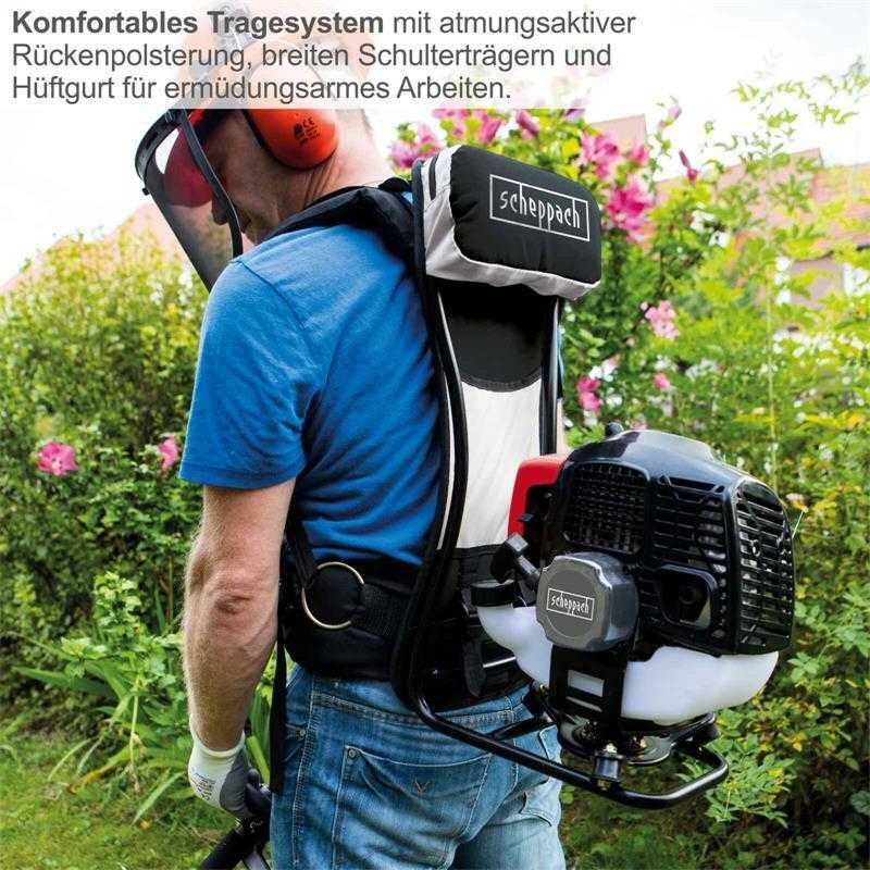 Багатофункціональний пристрій 4в1 Backpack MFH5300-4BP кущоріз тример