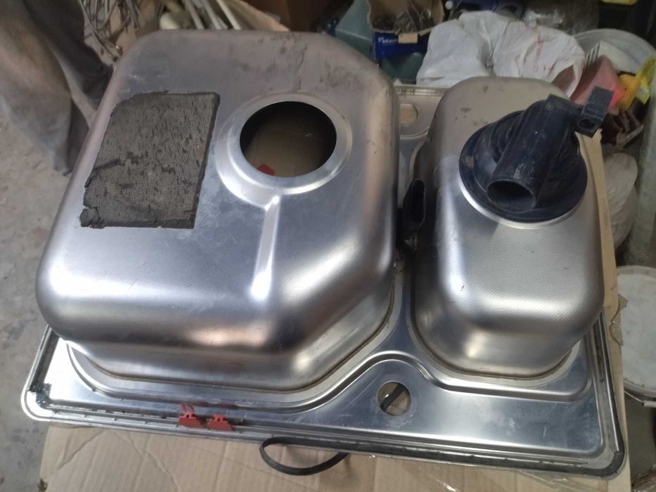 Мойка двойная и одинарная из нерж.