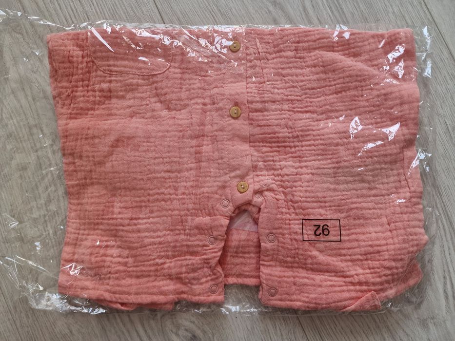 Rampers dziewczecy Cool Club 92cm muslinowy