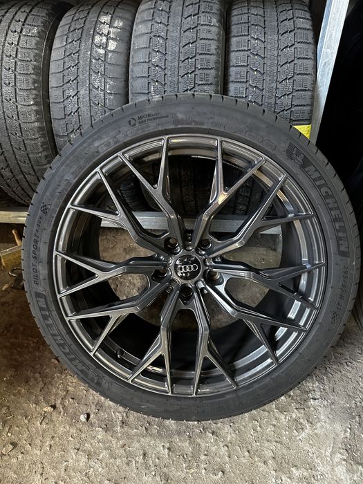 Ковані диски R21 5x130 Audi Porsche + 295/35/21 Michelin Pilot Sport5
