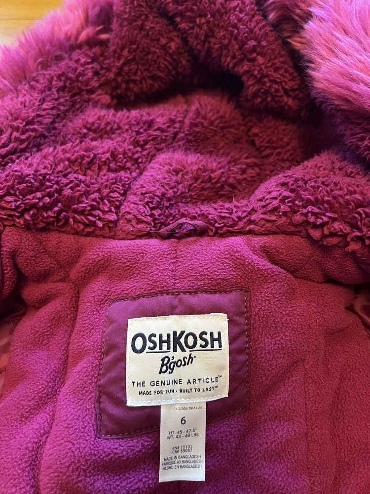 Курточка куртка Oshkosh на 6 лет