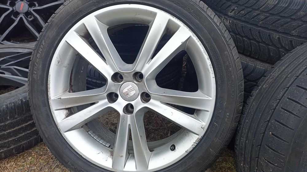 Felgi Aluminiowe Alufelgi ALU 17 Seat Ibiza Cupra Leon Toledo 5x100 a3