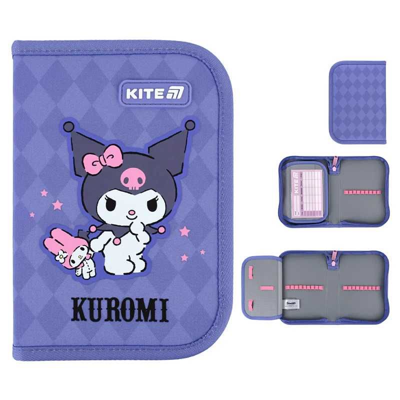 Шкільний набір Kite Education Kuromi рюкзак, пенал, сумка зр 115-130см