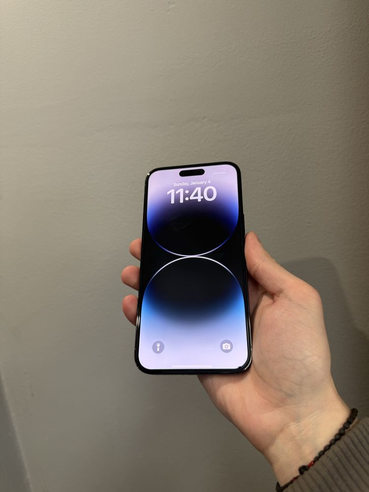 Б/у Iphone 14 Pro Max 256 Space Black рідна батарея 91%