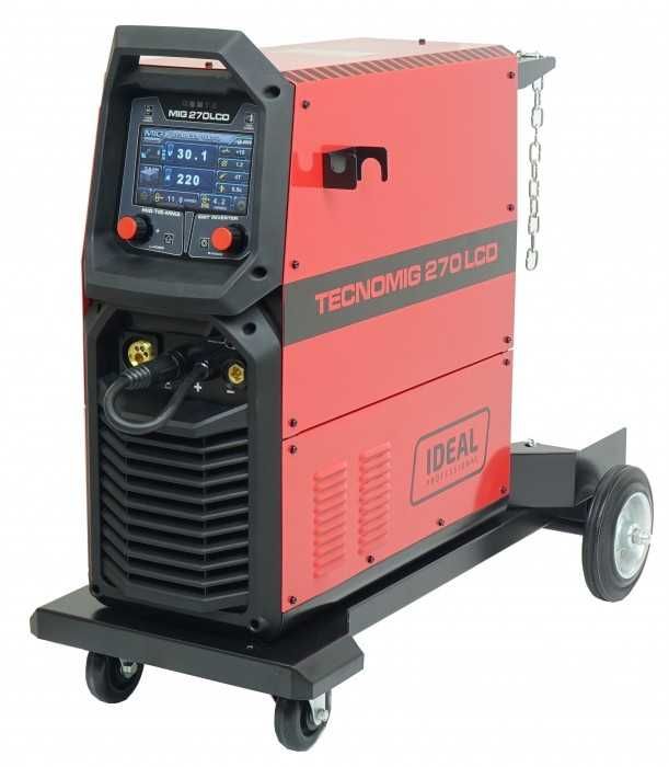 Spawarka migomat Ideal TECNO MIG 270 LCD SYNERGIC + 15kg SG2!