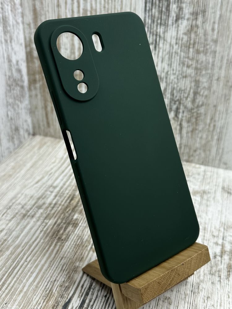 Не пачкаются! Чехол мягкий Silicone Case на Redmi 13C/ Poco C65
