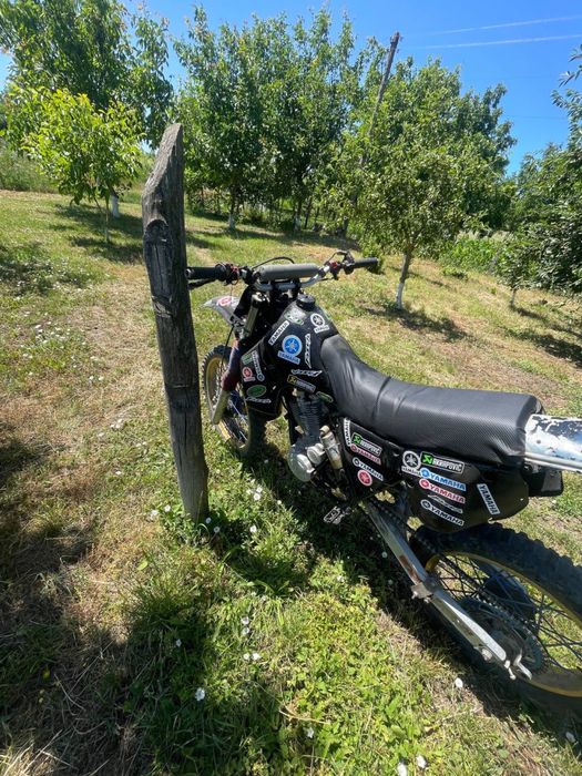 Yamaha yz125 2t переробленая стоит новый мотор 250 172fmm