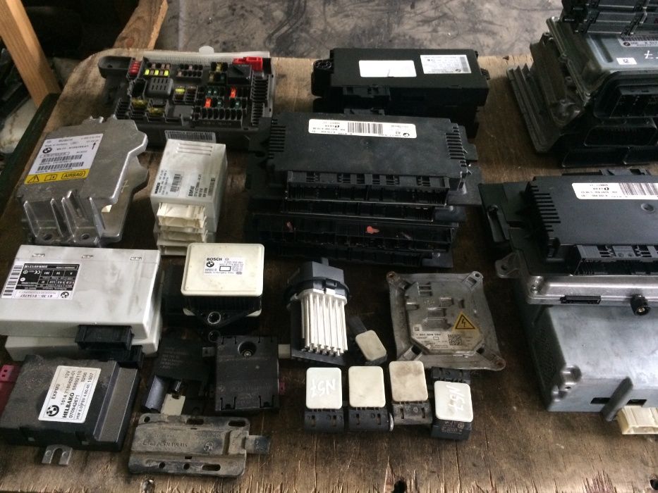 BMW X5 е53 E70 электронный блок модуль управления двигателем ews ЭБУ