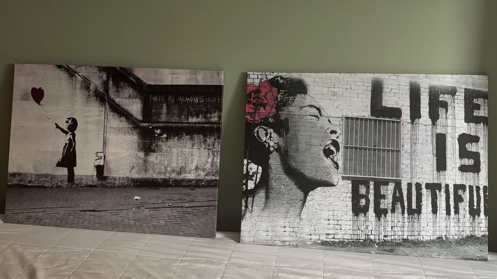 Sprzedam reprodukcje Banksy'ego