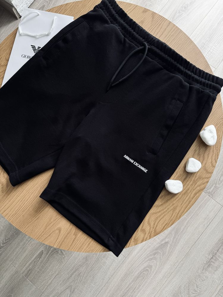 Чоловічі шорти Armani чорні