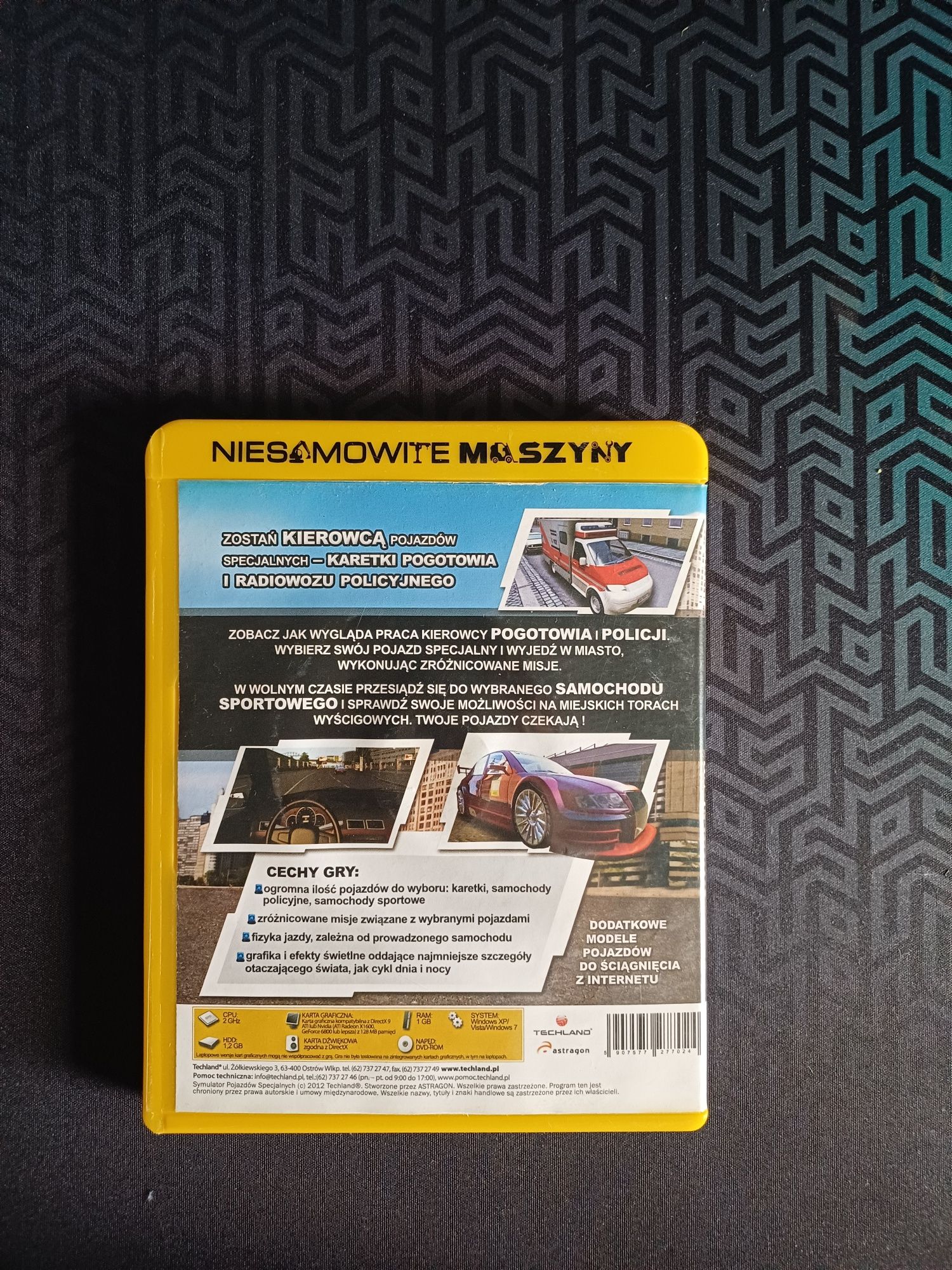 Gra na komputer Symulator pojazdów specjalnych