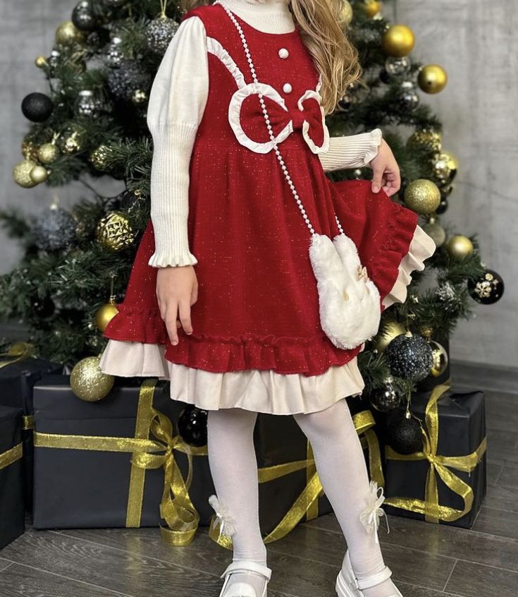 Сукня новорічна плаття новорічне сукня святкова плаття різдвяне набір