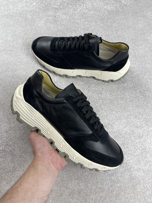 Noclaim leather sneakers чоловічі шкіряні кросовки