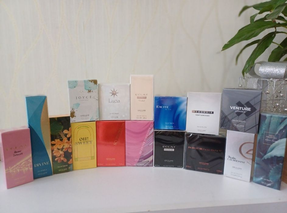 Giordani Gold man Ascendant Eclat Excite Treselle Amber Love potion