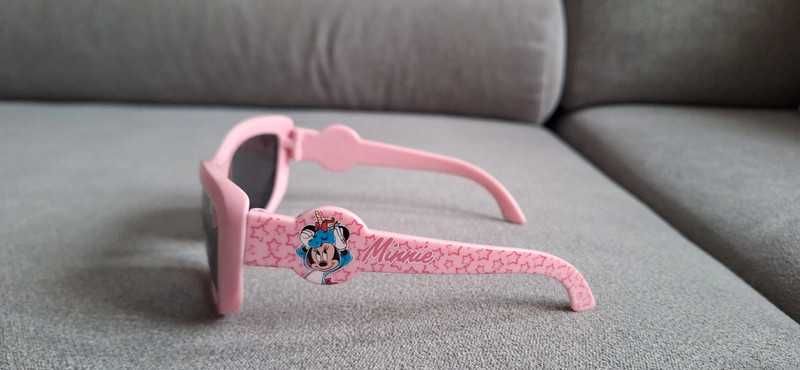 Okulary przeciwsłoneczne dla dziewczynki myszka minnie