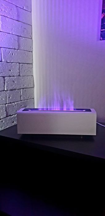 Зволожувач повітря, аромадифузор, нічник з ефектом полум’я