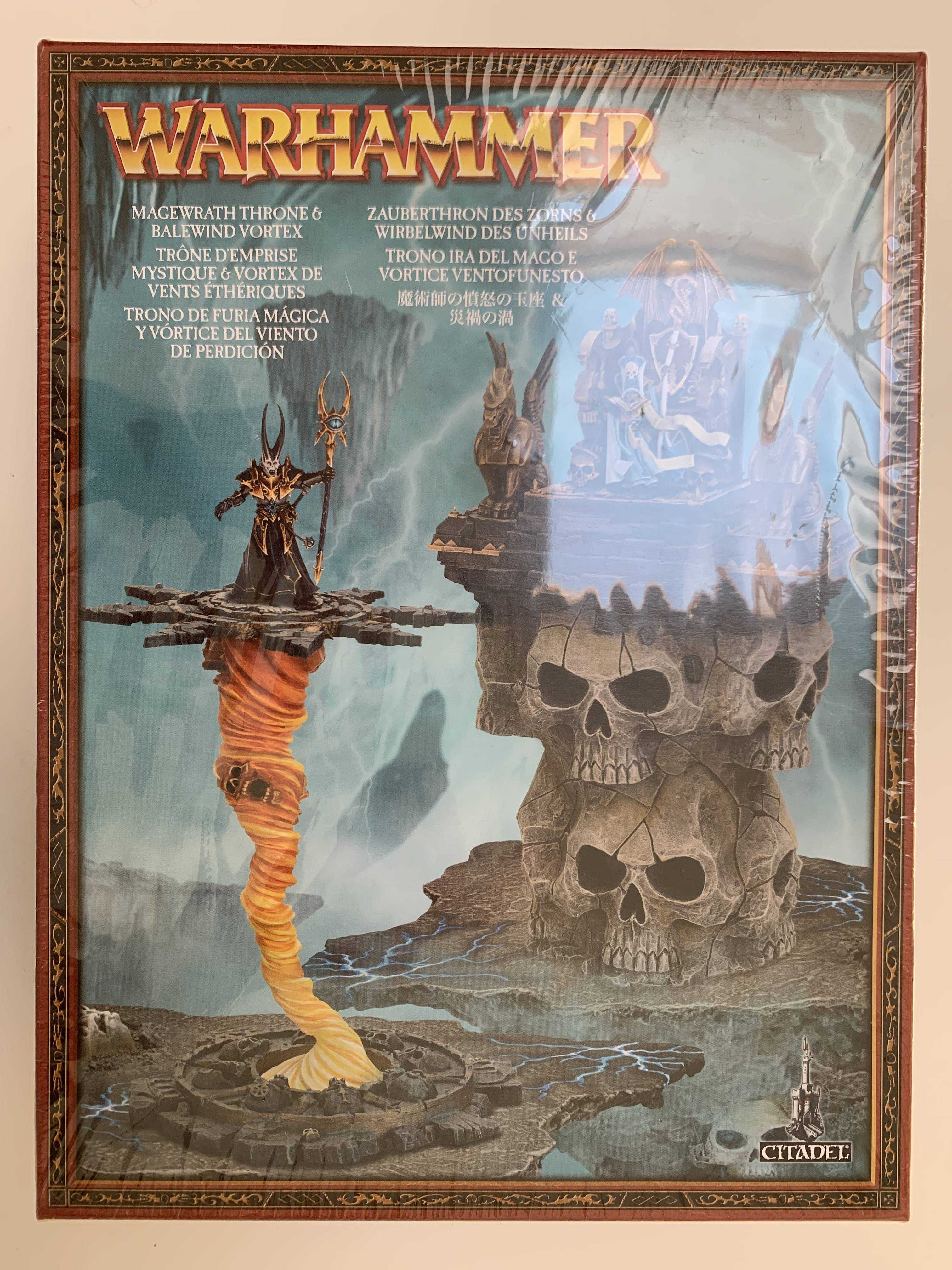 Warhammer Battle: Scenery - Magewrath Throne & Balewind Vortex, box