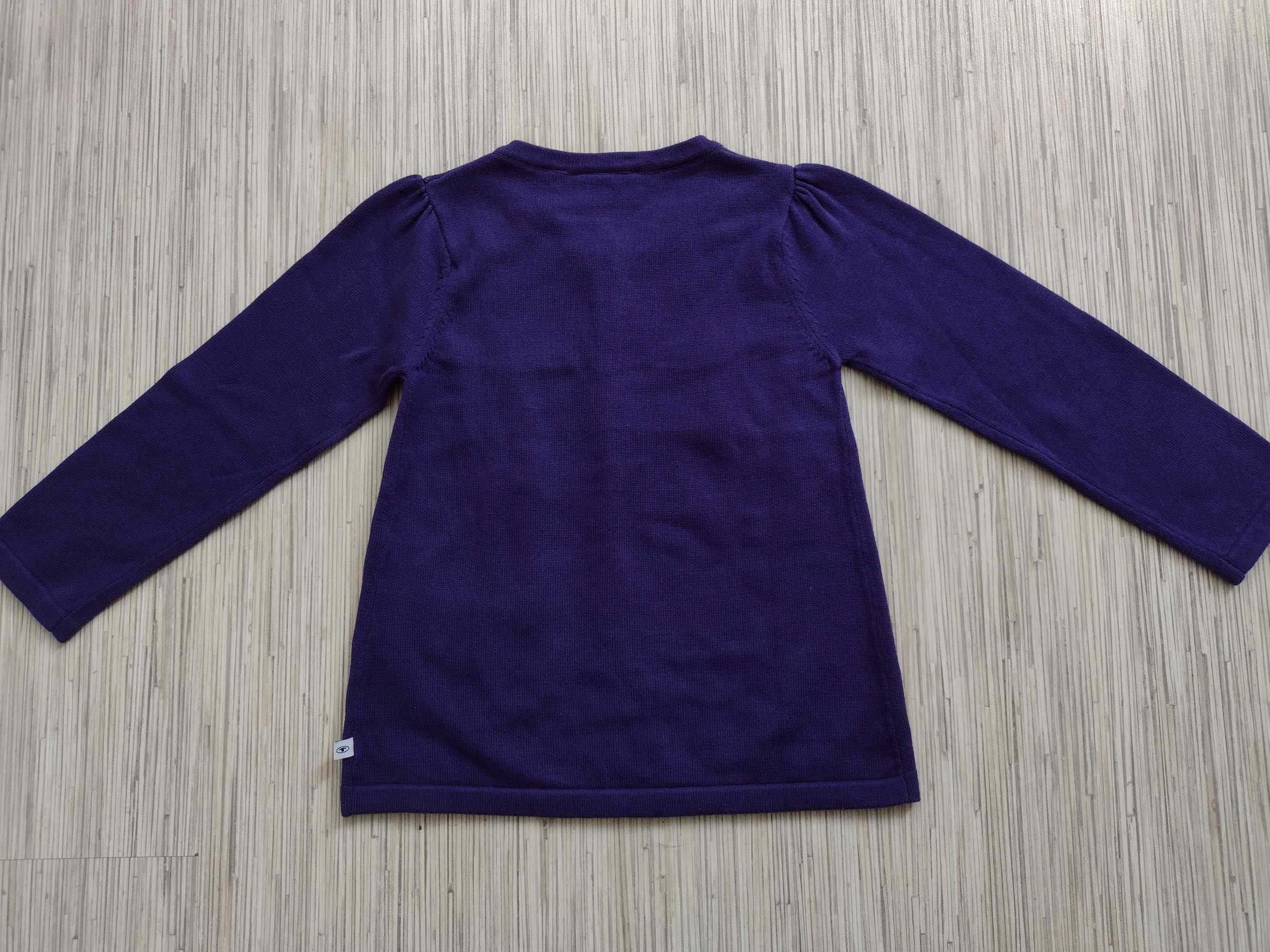 TOM TAILOR, rozmiar 104-110, sweter / narzutka dla dziewczynki