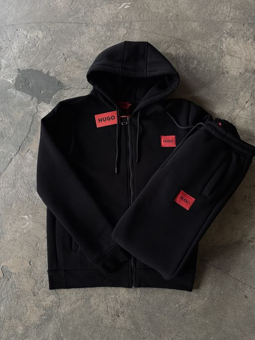 БЕЗ ПРЕДОПЛАТИ Спортивний костюм HUGO Boss оригінал на флісі