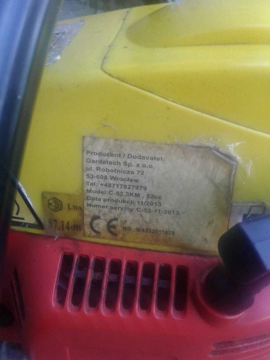 Piła spalinowa 52 cc 3KM NOWY ŁAŃCUCH