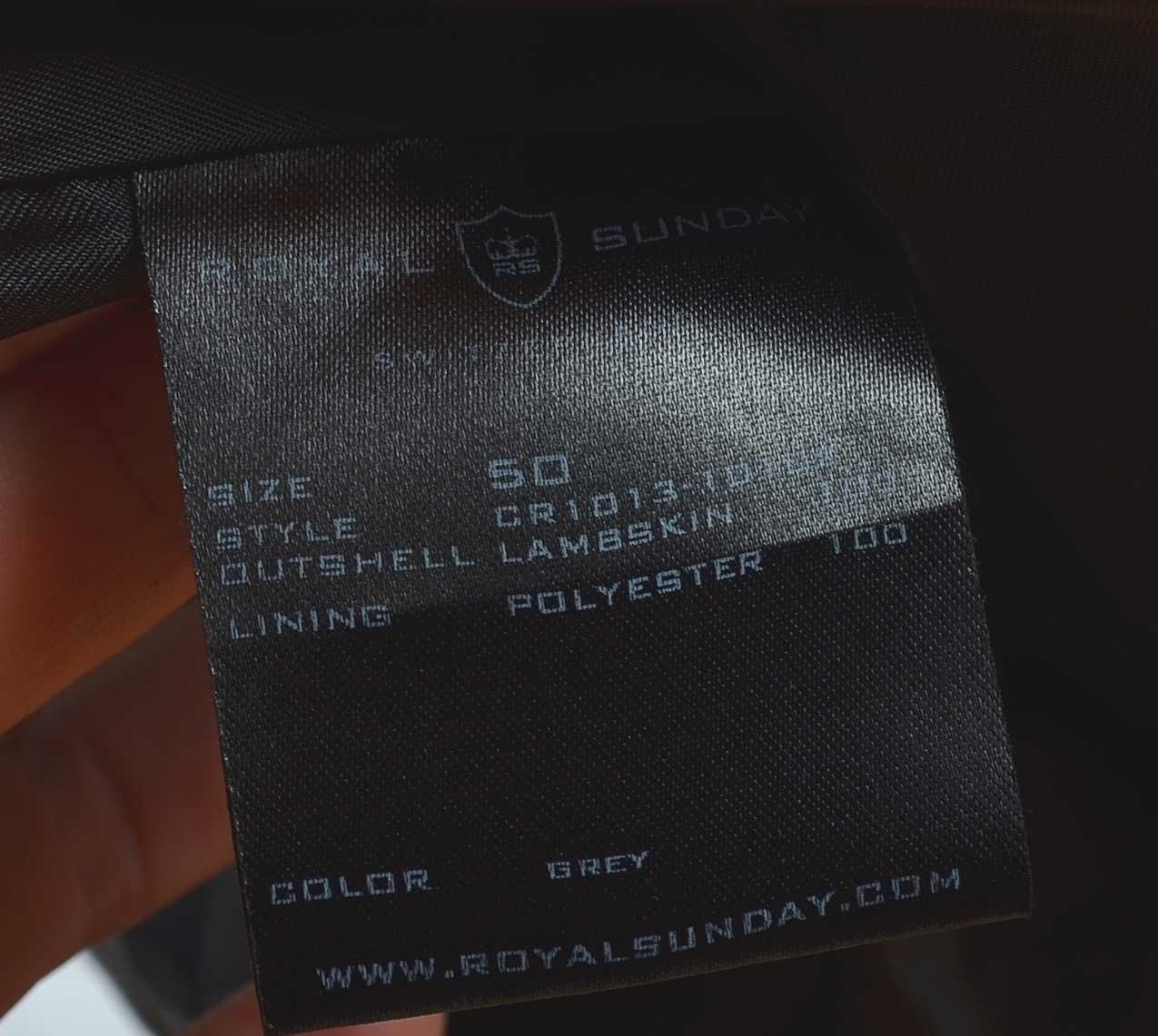 Kurtka damska skórzana  ROYAL SUNDEY skóra naturalna premium  44/XXL