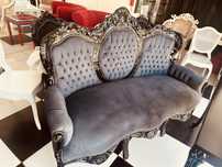 Barokowa sofa 2 fotele 4 krzesla retro meble