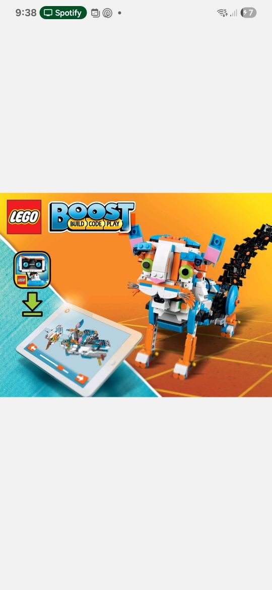 Lego Boost 17101 – robot Vernie + aplikacja, programowanie dla dzieci