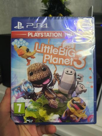 Диск Little Big Planet 3 для Playstation 4  новий запакований